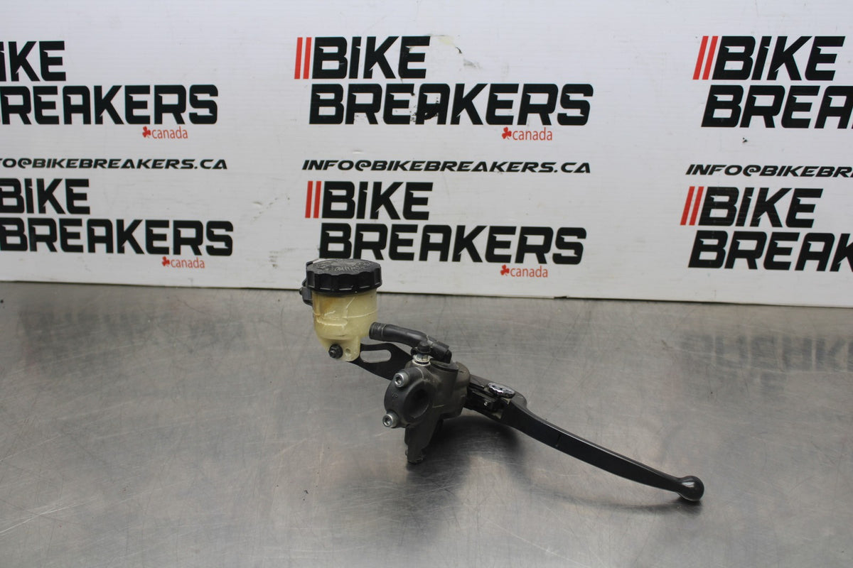 13-18 KAWASAKI NINJA ZX6R FRONT BRAKE MASTER CYLINDER w/ LEVER BB735
