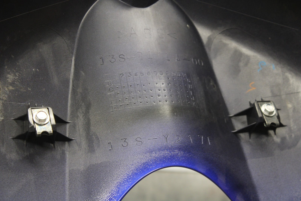 08-16 YAMAHA YZF R6 OEM FRONT GAS TANK FUEL CELL FAIRING COWL COVER TRIM BB929