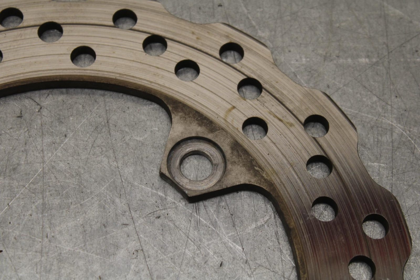 09-12 KAWASAKI NINJA ZX6R REAR ROTOR BACK BRAKE DISC 41080-0040 BB640