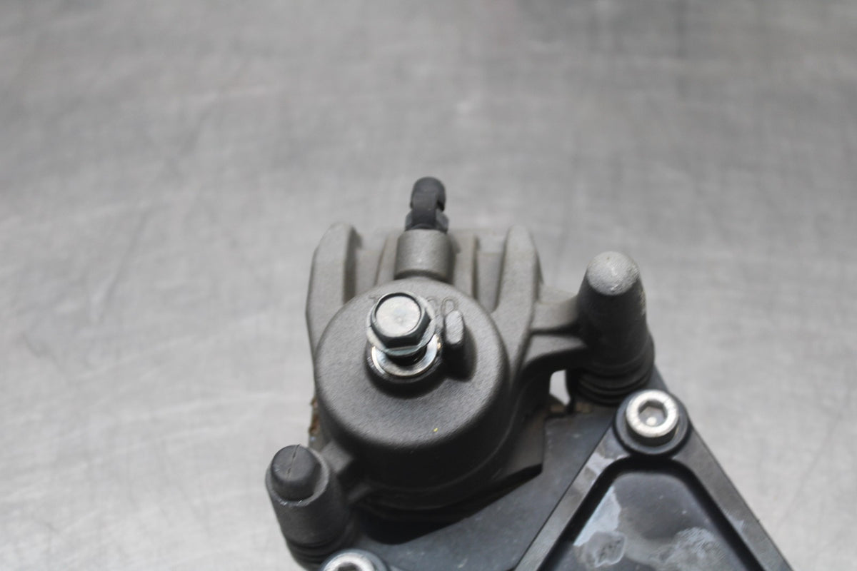 07 KAWASAKI NINJA 650 EX650 REAR BACK BRAKE CALIPER W MOUNT BRACKET BB844