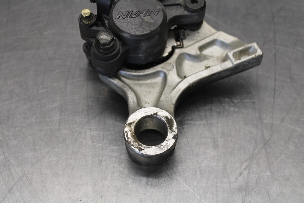 05-06 HONDA CBR600RR REAR BACK BRAKE CALIPER W MOUNT BRACKET BB893