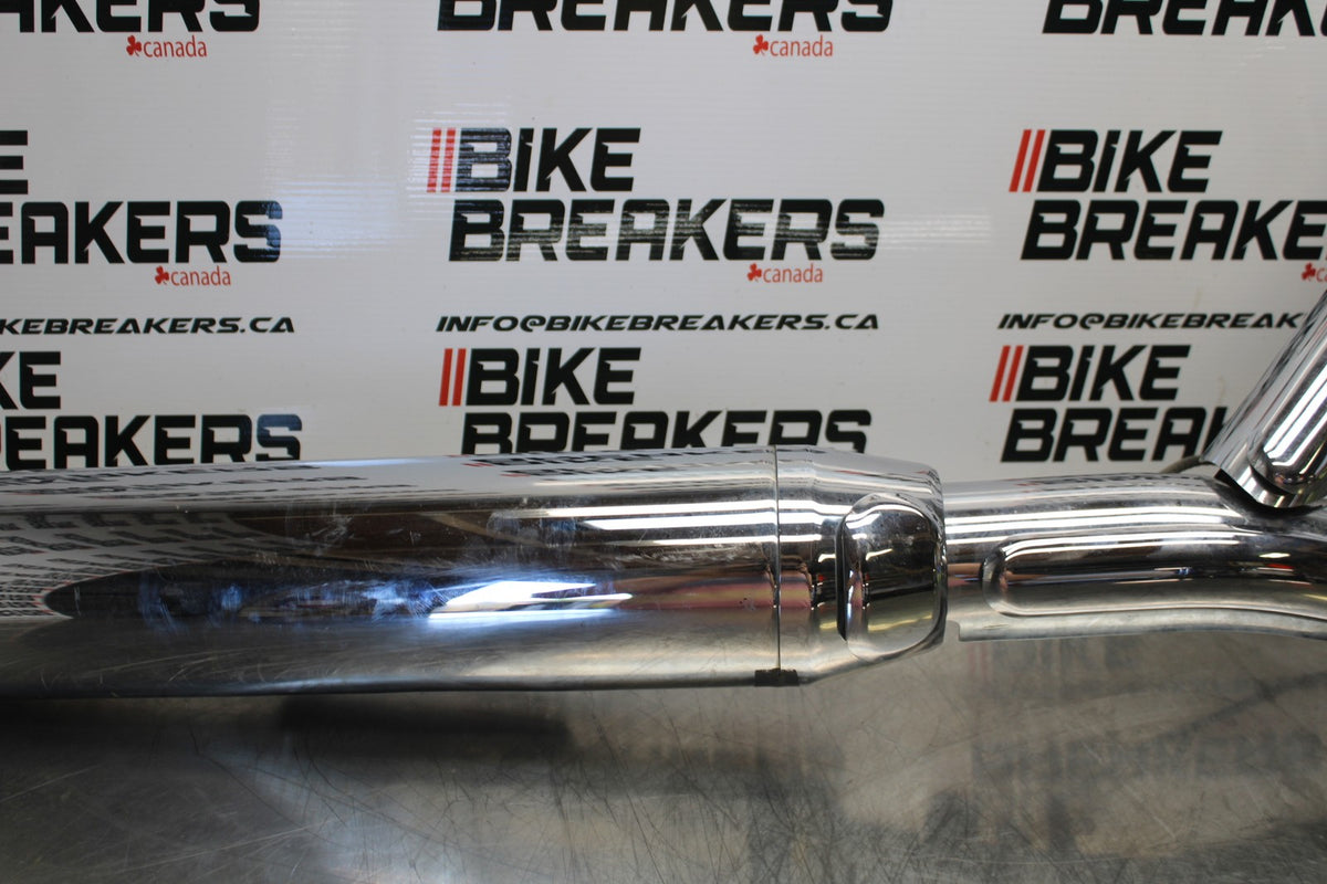 09 YAMAHA V STAR 950 EXHAUST PIPE SYSTEM BB172