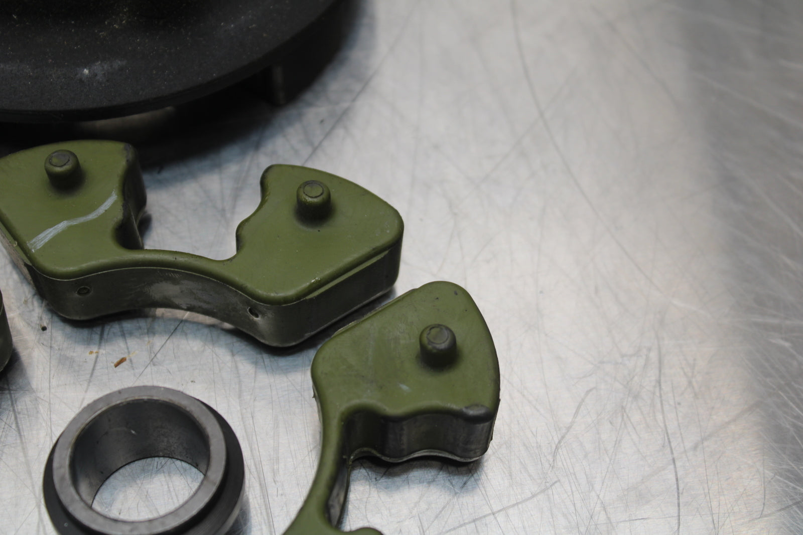 13-17 KAWASAKI NINJA ZX6R ZX636 ABS REAR HUB & DAMPERS CUSH ABSORBERS BB143