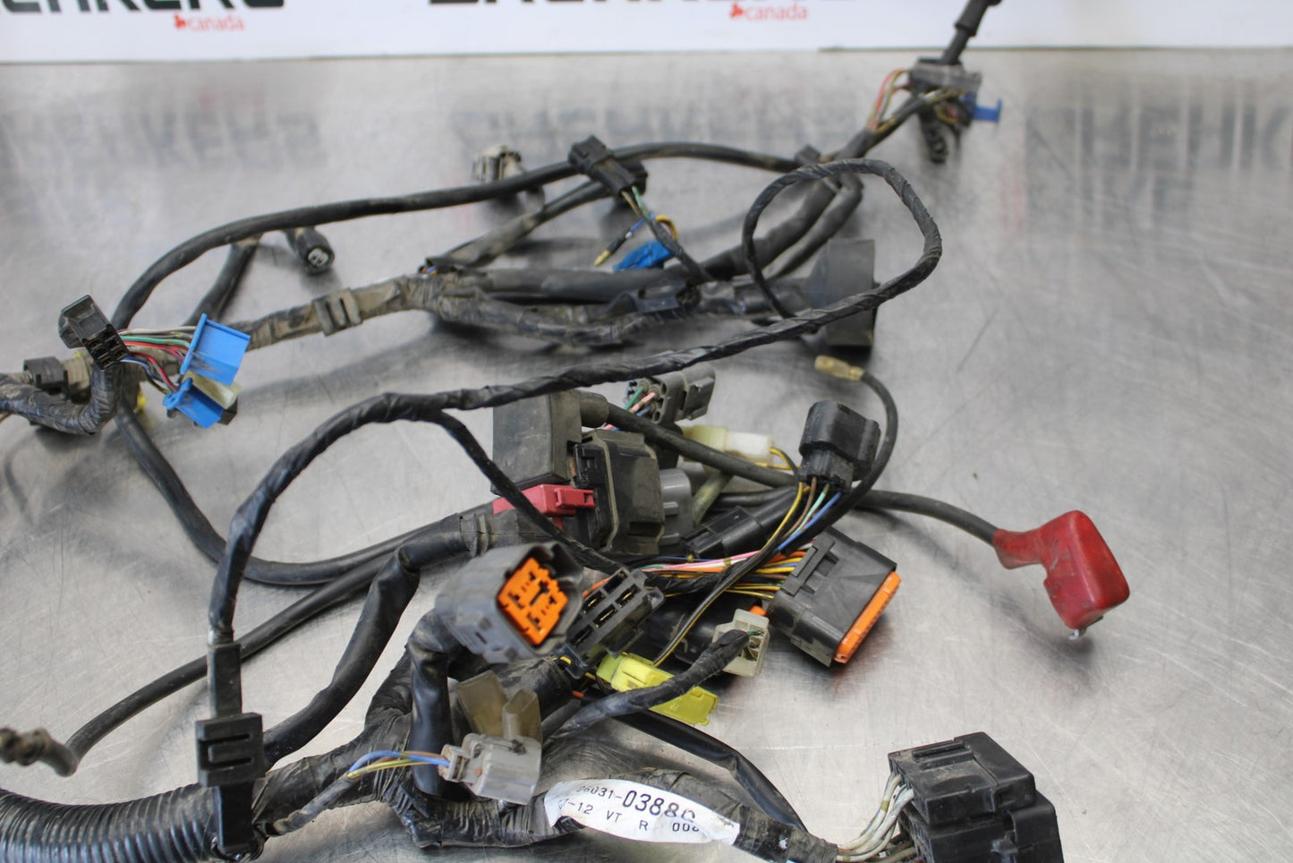 08 KAWASAKI VULCAN 900 MAIN ENGINE WIRING HARNESS MOTOR WIRE LOOM BB184