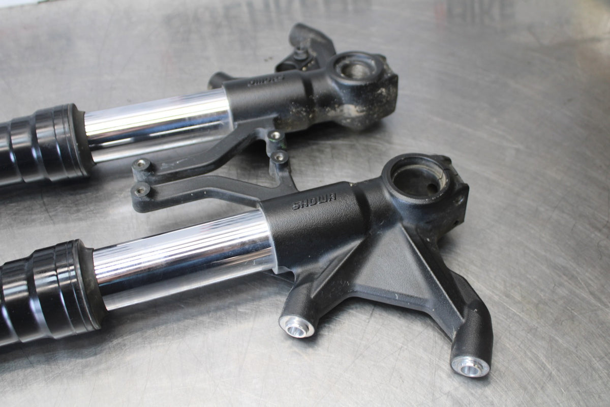 13-18 KAWASAKI NINJA ZX6R FRONT FORKS SHOCK SUSPENSION SET PAIR BB908