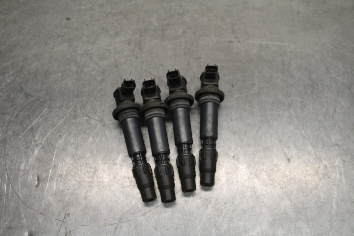06-07 SUZUKI GSXR750 IGNITION COILS COIL SPARK PLUG CAPS BB110
