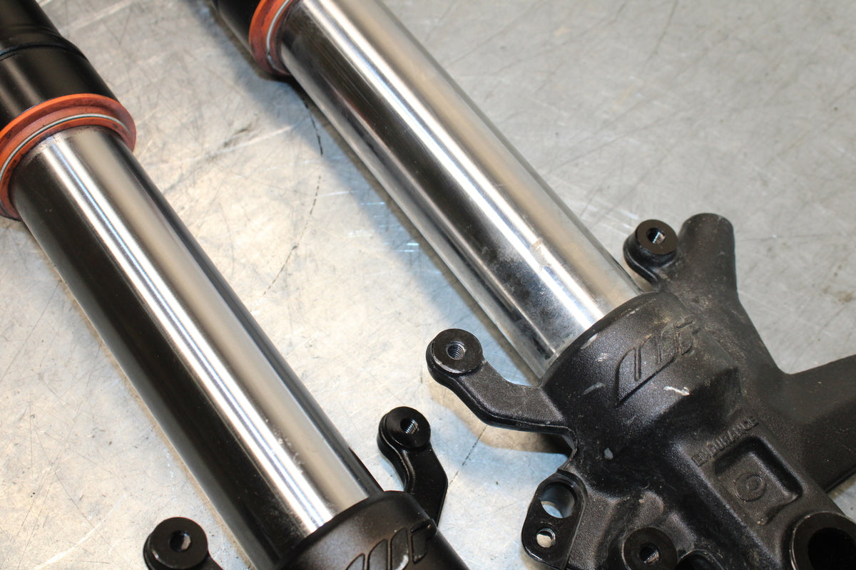 16-24 KTM 390 RC FRONT FORKS SHOCK SUSPENSION SET PAIR BB648