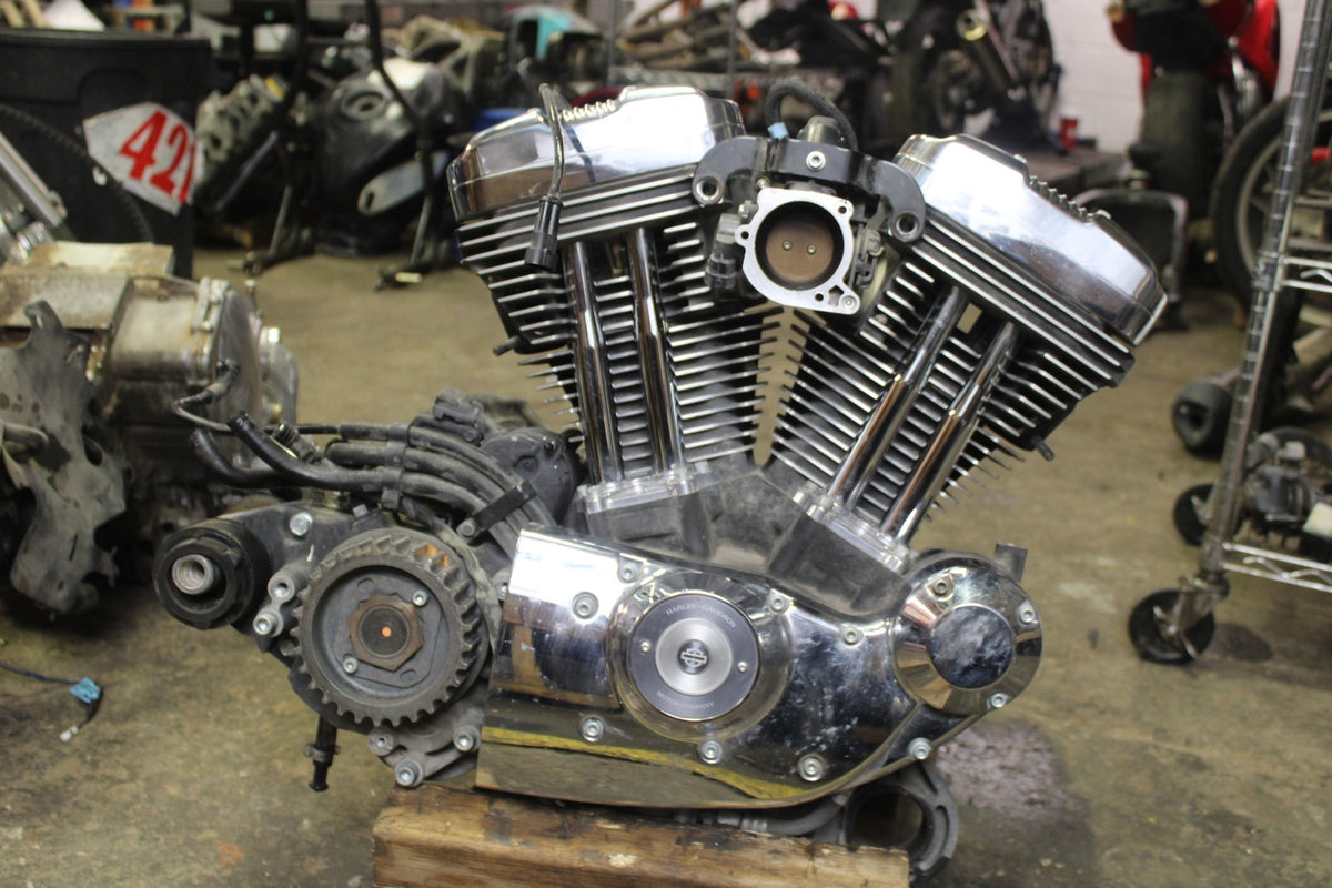07 HARLEY-DAVIDSON SPORTSTER 1200 CUSTOM XL1200C 9,245KM!! ENGINE MOTOR BB833