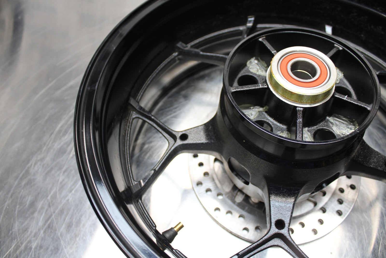 23-24 KAWASAKI NINJA ZX14R NEW!! REAR WHEEL BACK RIM & ROTOR BB141