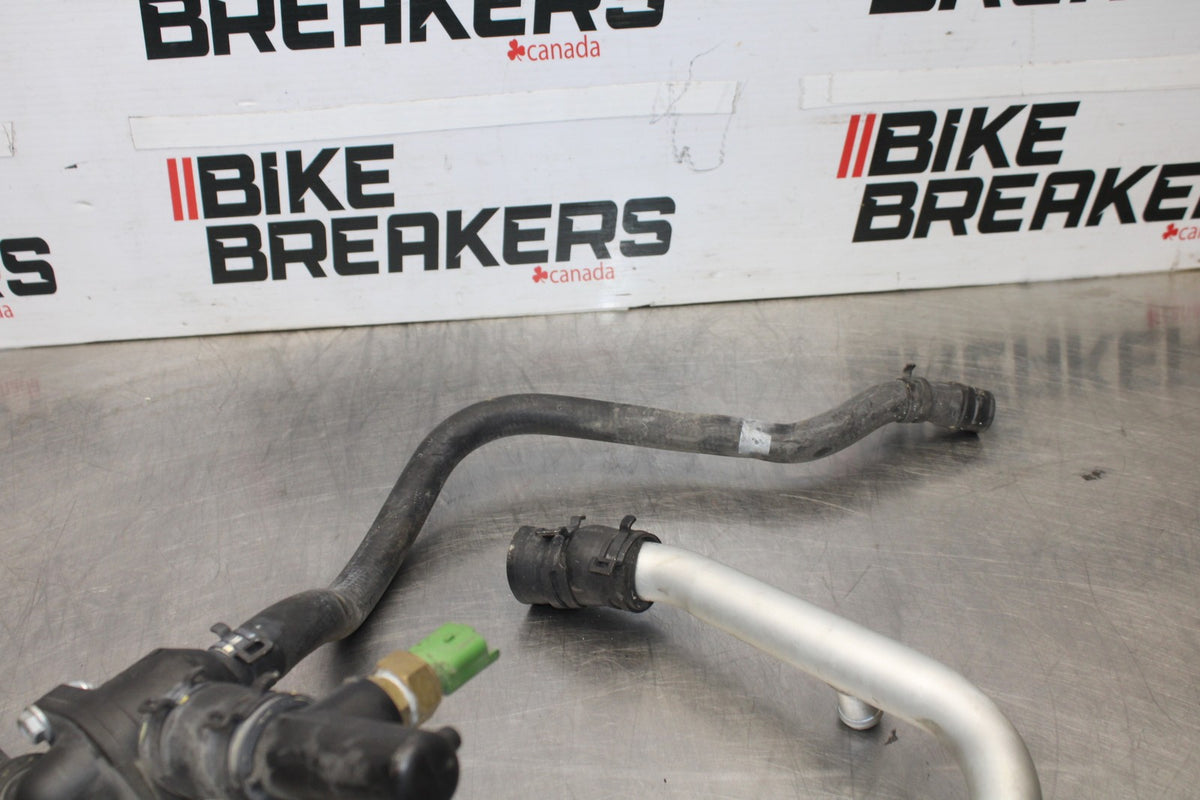 16 APRILIA TUONO V4 1100 RADIATOR HOSES ENGINE COOLANT WATER PIPES SET  BB905