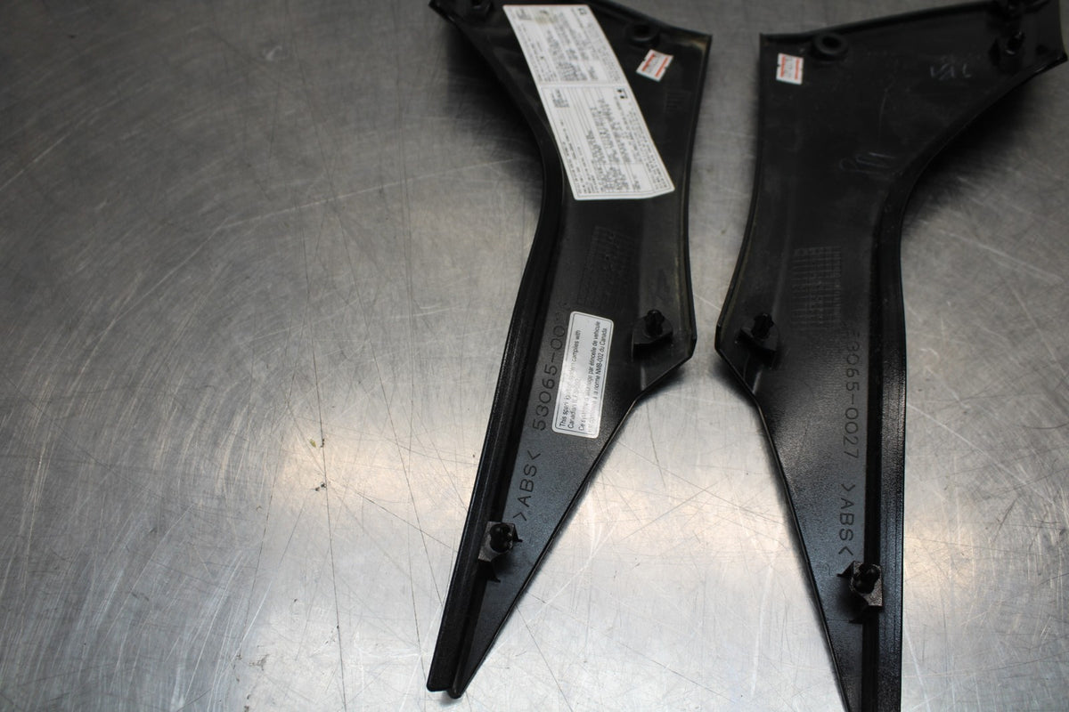 13-17 KAWASAKI NINJA 300 EX300 ABS RIGHT LEFT SIDE SEAT PANELS TRIMS COWLS BB187