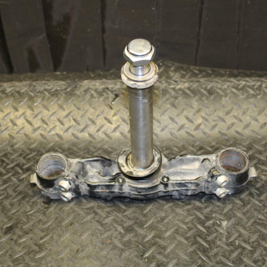 03-08 KAWASAKI VULCAN 1600 FRONT FORKS CLAMP LOWER TRIPLE TREE STEM  BB193