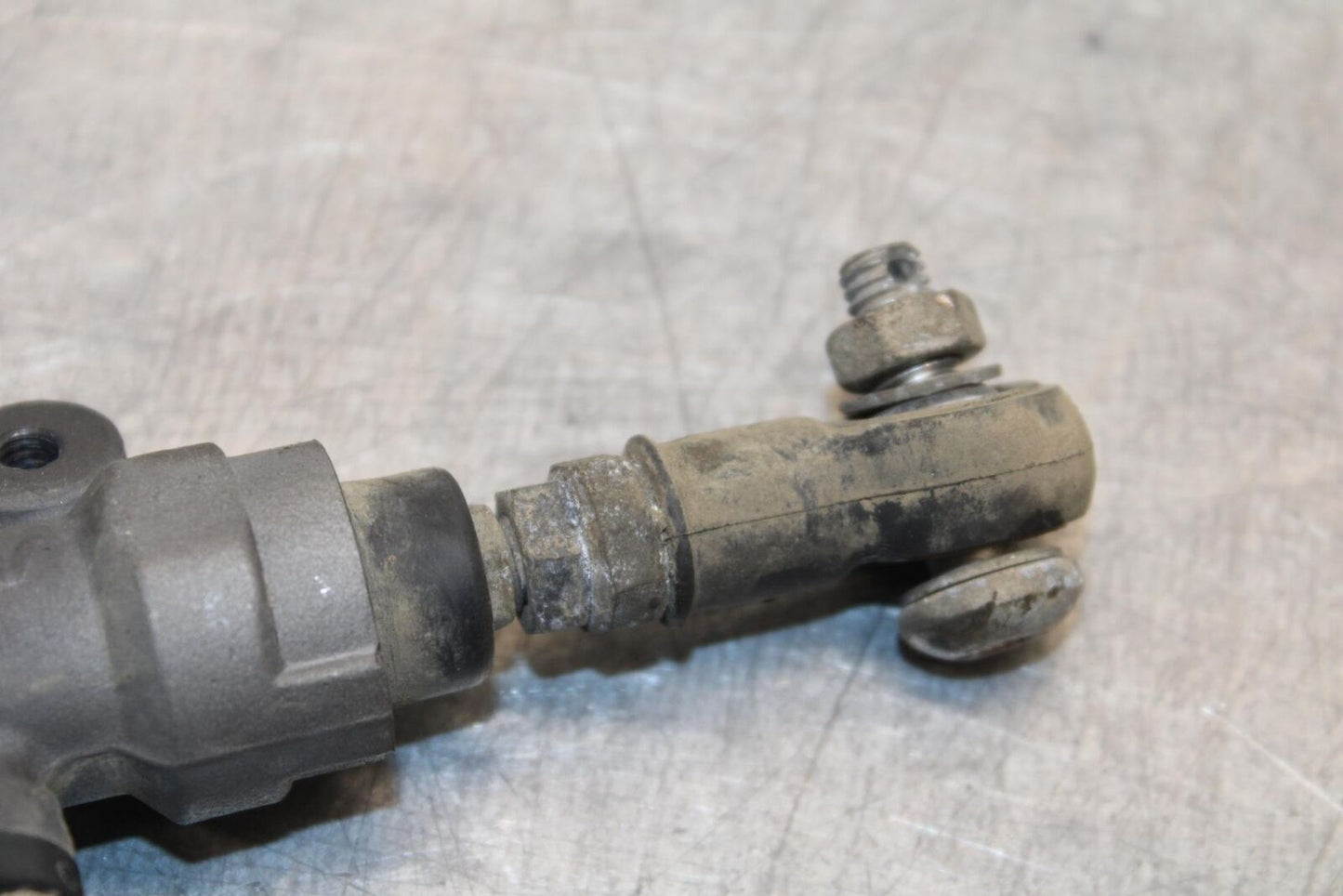03-04 HONDA CBR600RR REAR BACK BRAKE MASTER CYLINDER W RESERVOIR BB628