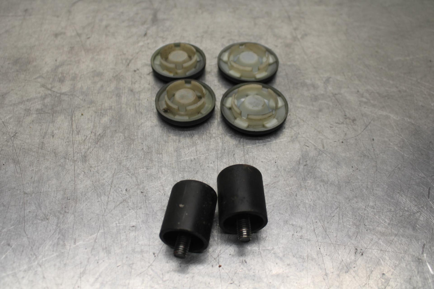 2009 Kawasaki Ninja 250R EX250J HANDLEBAR END CAPS WEIGHTS  BB87