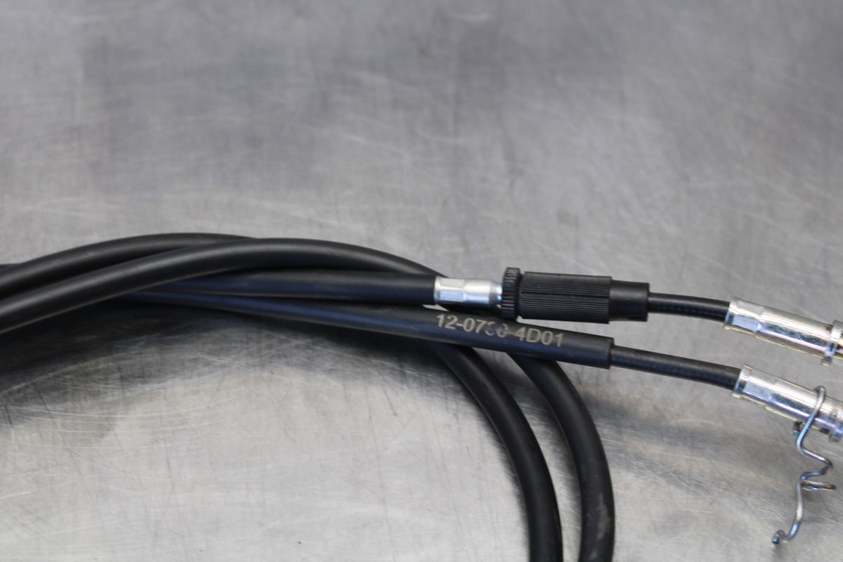 24-25 KAWASAKI ELIMINATOR 450 THROTTLE CABLES LINES BB869