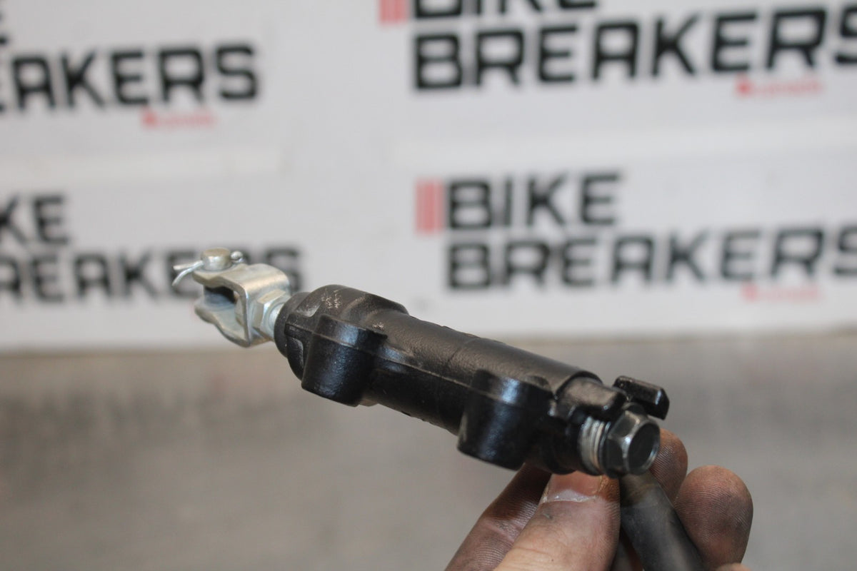 08 KAWASAKI ZX6R REAR BACK BRAKE MASTER CYLINDER W RESERVOIR BB896