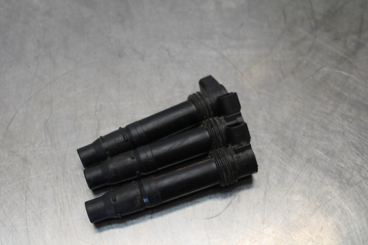 2007 Kawasaki Ninja ZX6R ZX600P IGNITION COILS COIL SPARK PLUG CAPS BB175