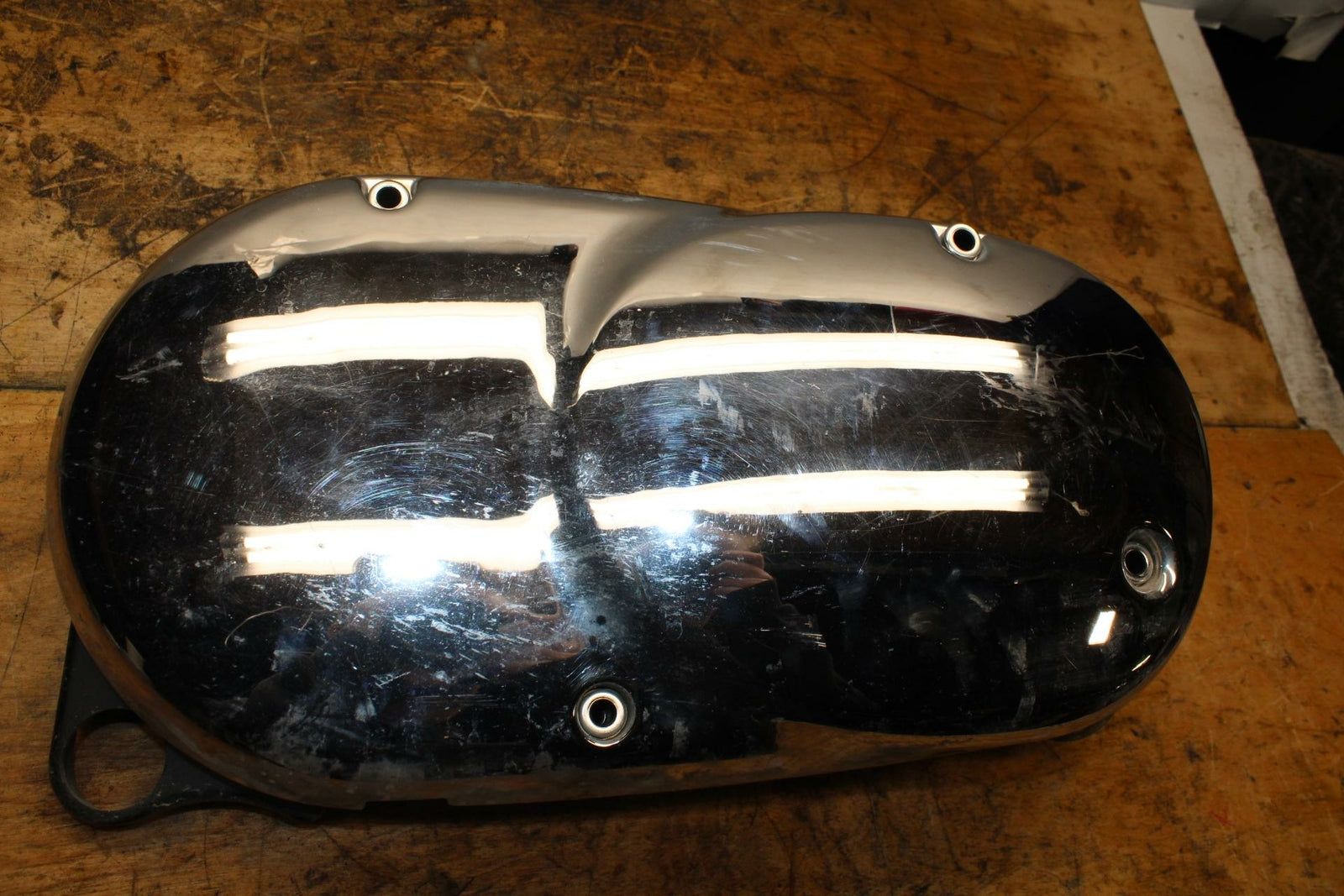 05-08 KAWASAKI VULCAN 1500 VN1500N CLASSIC CLUTCH SIDE ENGINE MOTOR COVER BB343