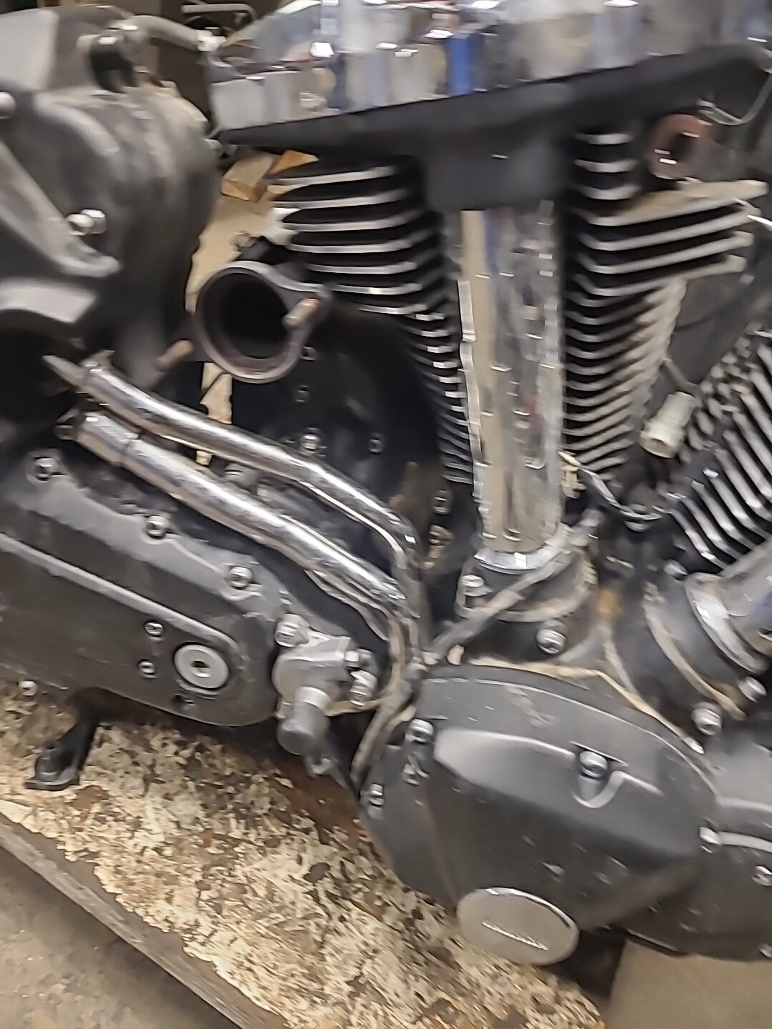 06-14 YAMAHA ROADLINER S XV1900S ENGINE MOTOR BB619