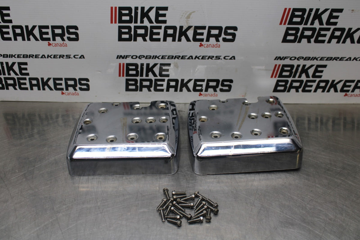 03-08 KAWASAKI VULCAN 1600 ENGINE TOP END CYLINDER HEAD COVER SET BB196