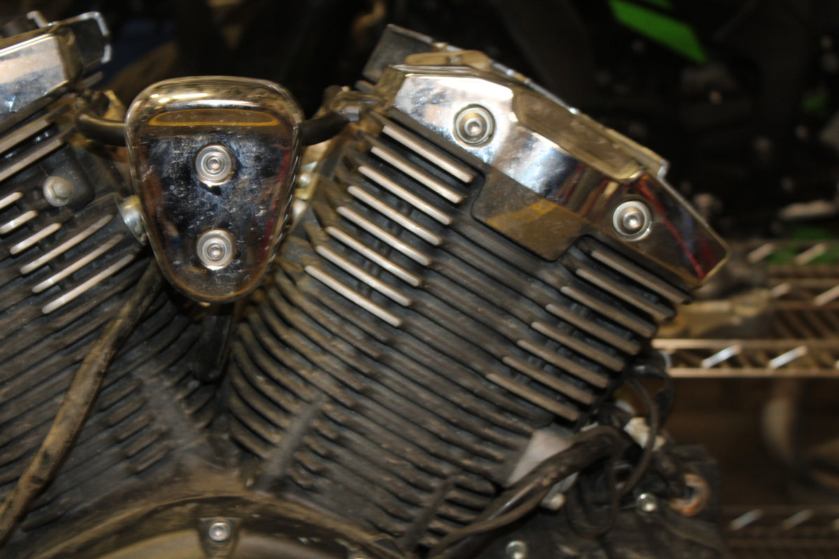 14-15 YAMAHA V STAR 1300 XVS1300CT TOURER ENGINE MOTOR BB722