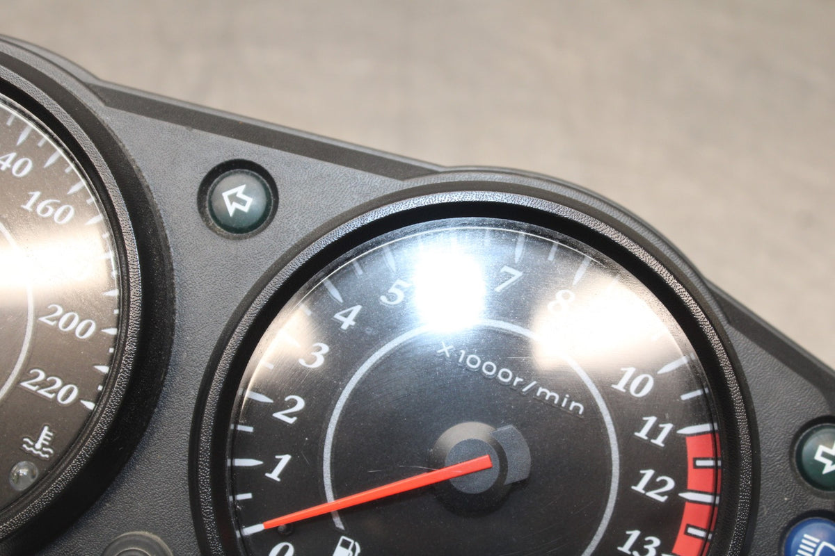 07 KAWASAKI NINJA 650 EX650 14,047KM SPEEDO TACH GAUGES DISPLAY CLUSTER BB844