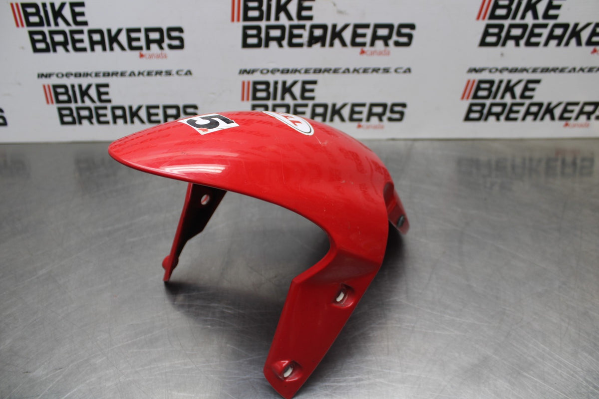 09-11 TRIUMPH DAYTONA 675 FRONT WHEEL FENDER COWL FAIRING BB00
