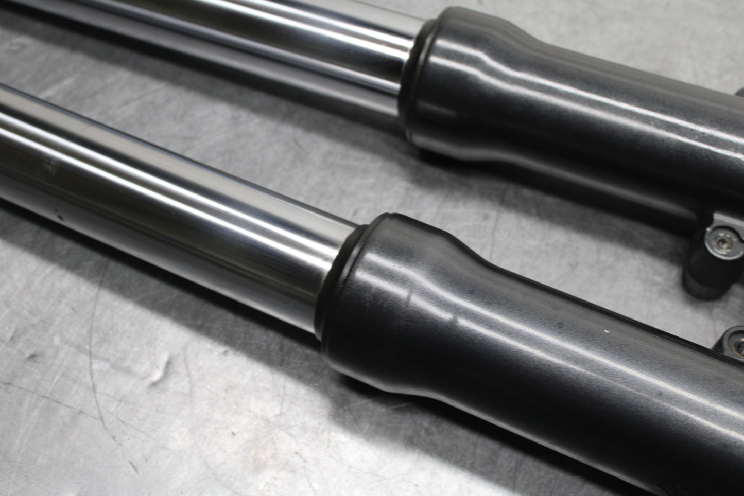 00-02 KAWASAKI NINJA ZX6R FRONT FORKS SHOCK SUSPENSION SET PAIR BB750