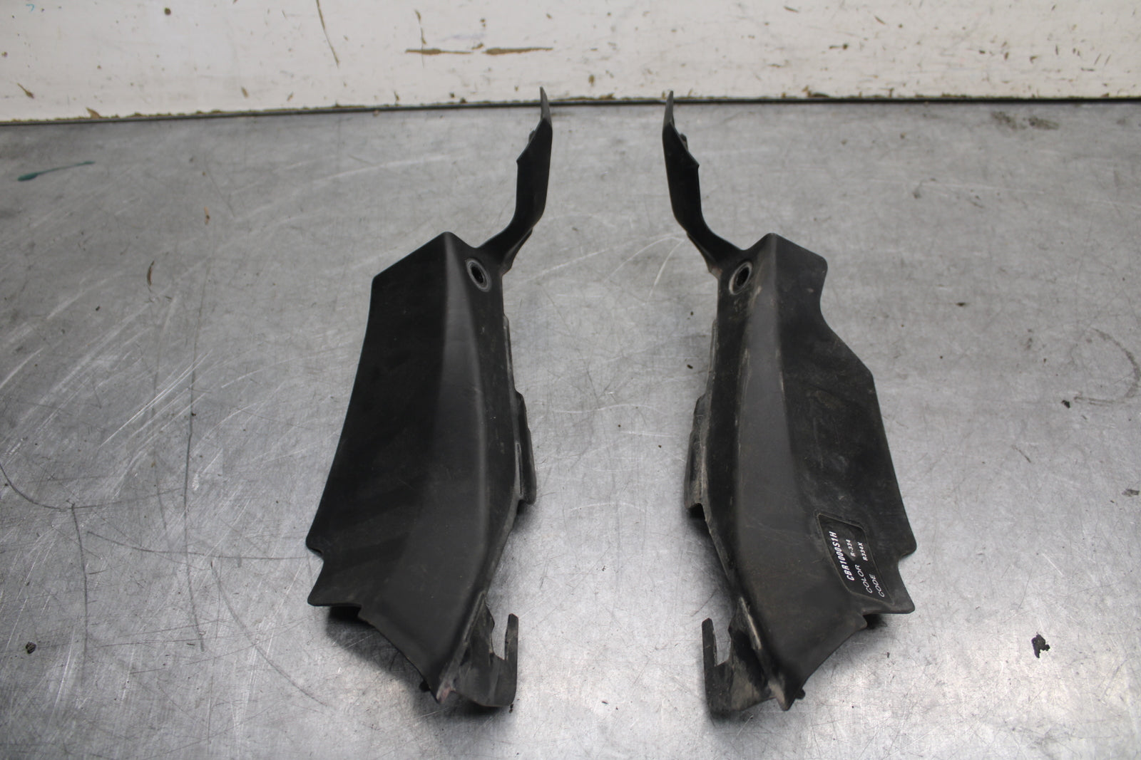 17-21 HONDA CBR1000RR SP RIGHT LEFT AIR INTAKE DUCT COVERS BB681