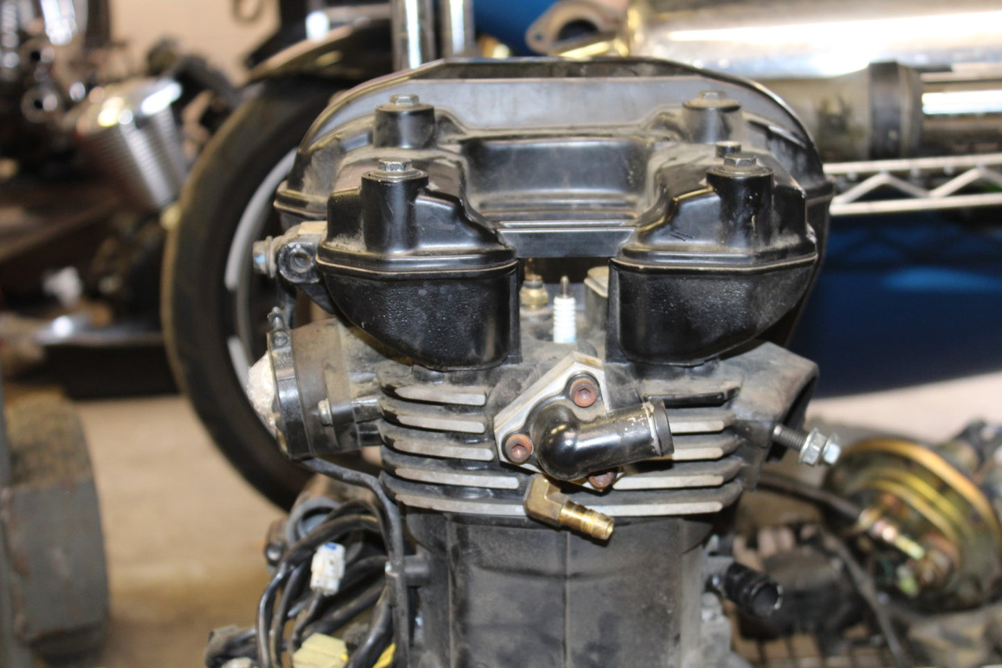 08-18 KAWASAKI KLR650 ENGINE MOTOR BB183