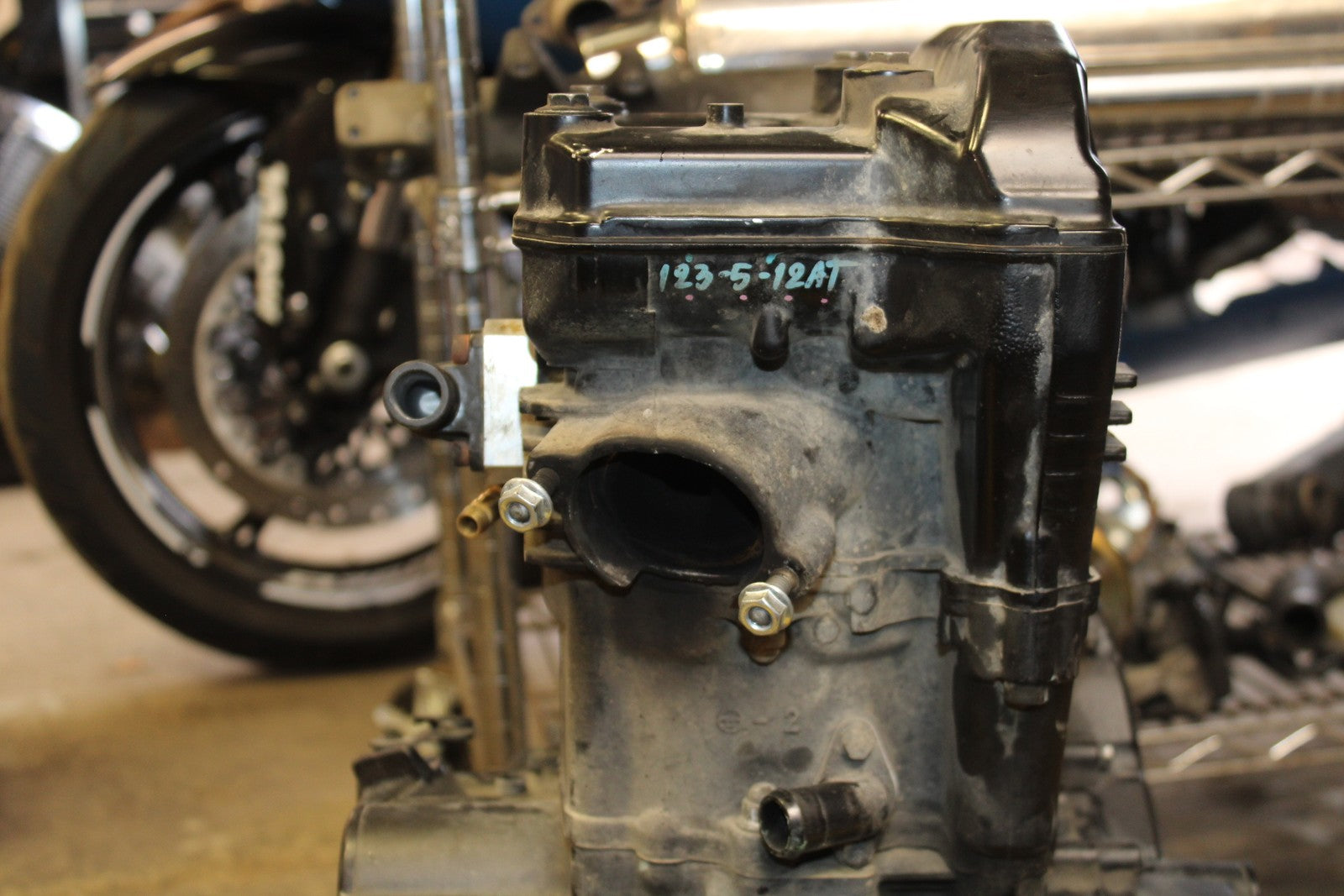 08-18 KAWASAKI KLR650 ENGINE MOTOR BB183