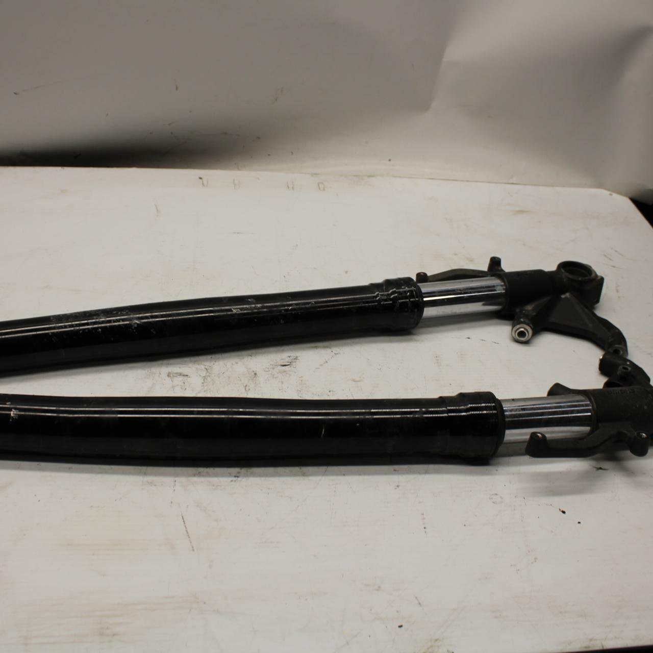 13-18 KAWASAKI NINJA ZX6R FRONT FORKS SHOCK SUSPENSION SET PAIR FOR PARTS  BB353