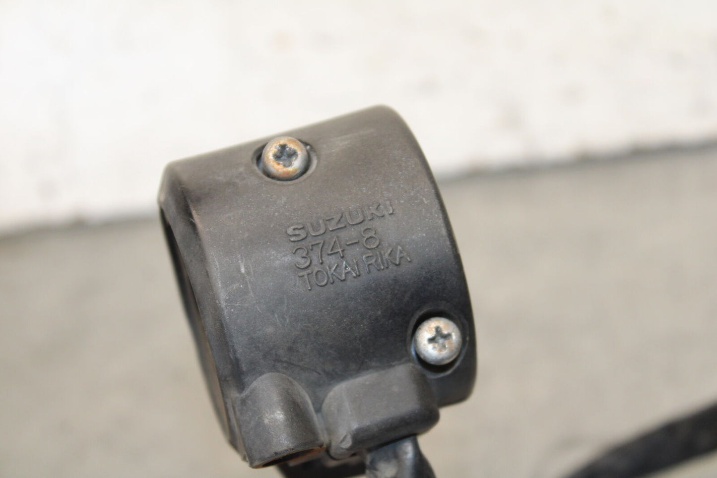 85-86 SUZUKI MADURA 1200 LEFT CLIP ON HANDLE HORN SIGNALS SWITCH SWITCHES  BB691