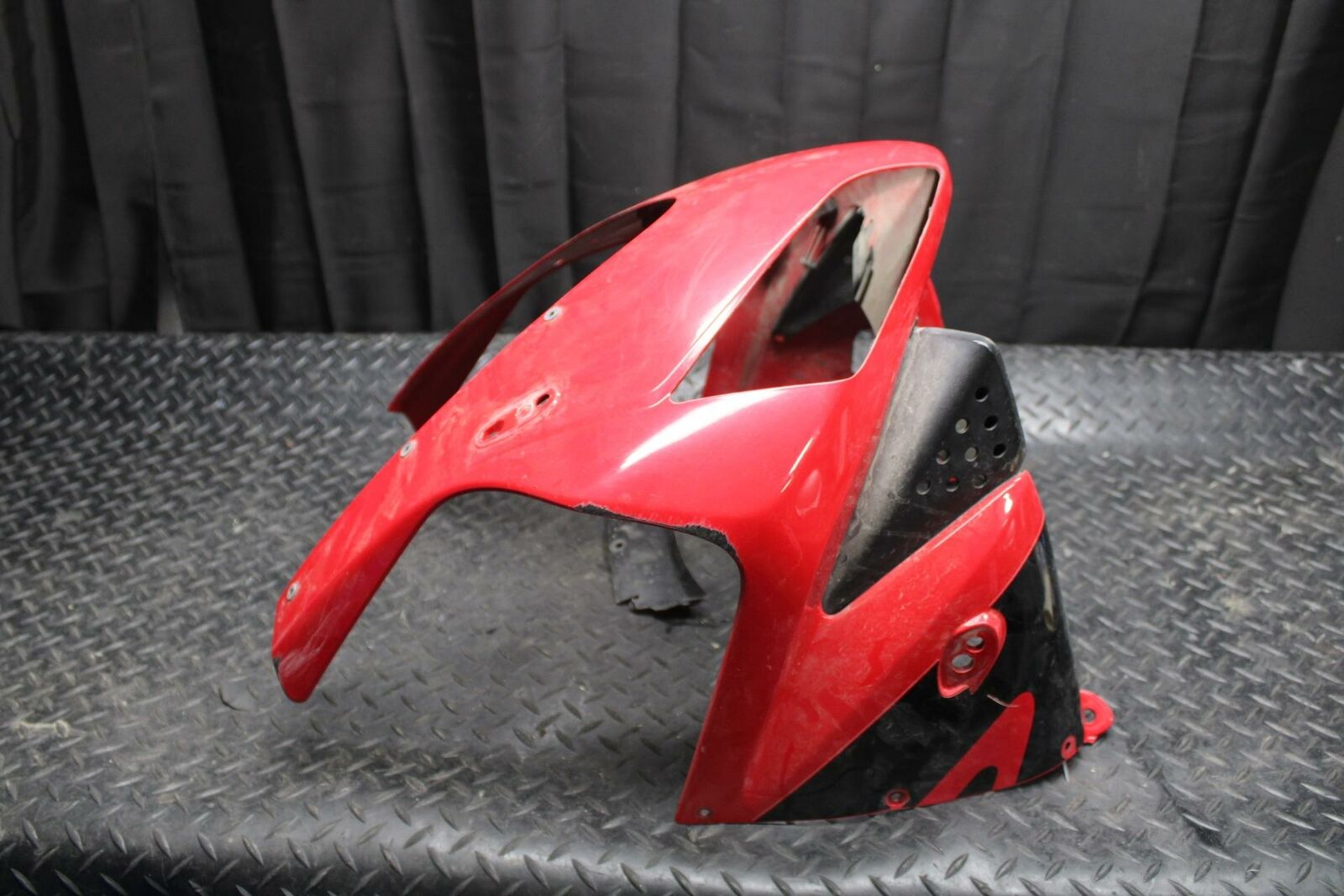 03-04 HONDA CBR600RR FRONT UPPER NOSE FAIRING COWL SHROUD BB200