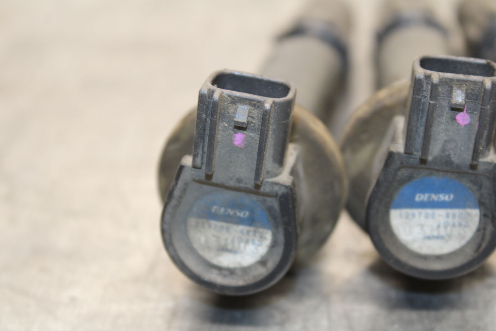 06-07 SUZUKI GSXR 600 IGNITION COILS COIL SPARK PLUG CAPS BB737