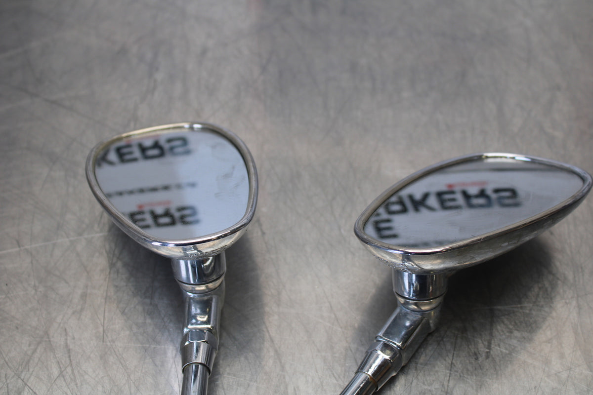 08 MOTO GUZZI BREVA 750 REAR VIEW MIRROR SET PAIR MIRRORS BB154