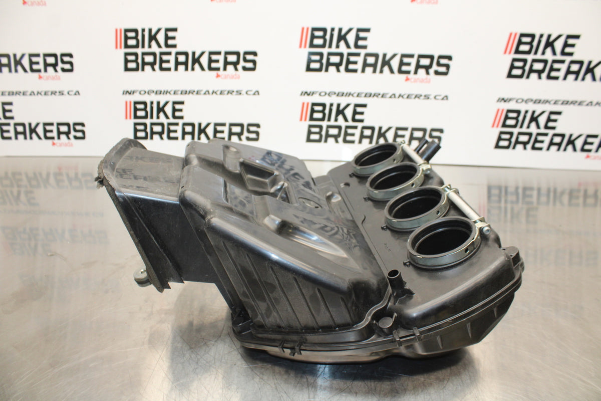 13-17 KAWASAKI NINJA ZX6R ZX636 ABS AIRBOX AIR INTAKE FILTER BOX BB143