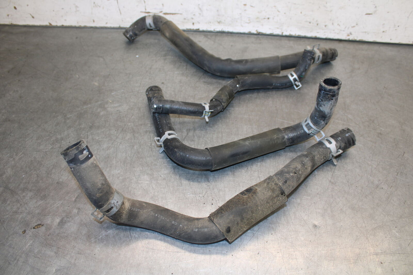 13-15 HONDA CBR500R RADIATOR HOSES ENGINE COOLANT WATER PIPES HOSE KIT SET BB704