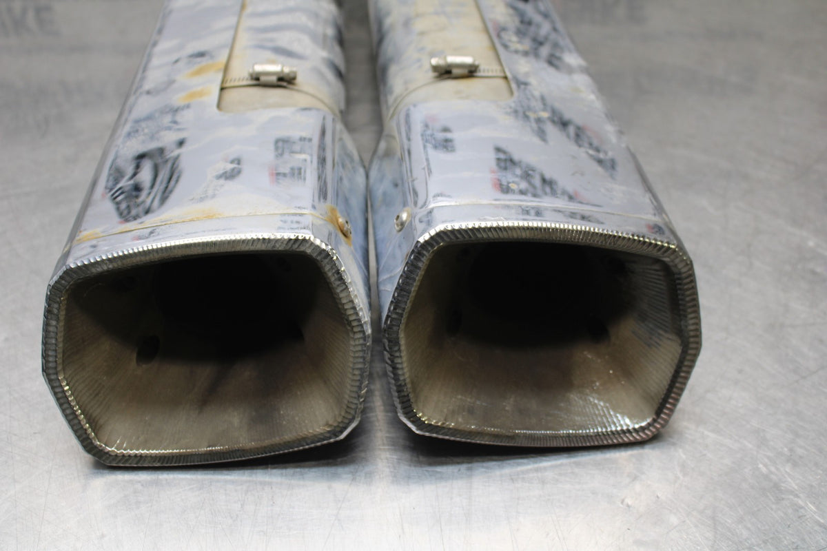08 HARLEY-DAVIDSON ELECTRA GLIDE POLICE EFI FLHTPI VANCE&HINES PIPES  BB816