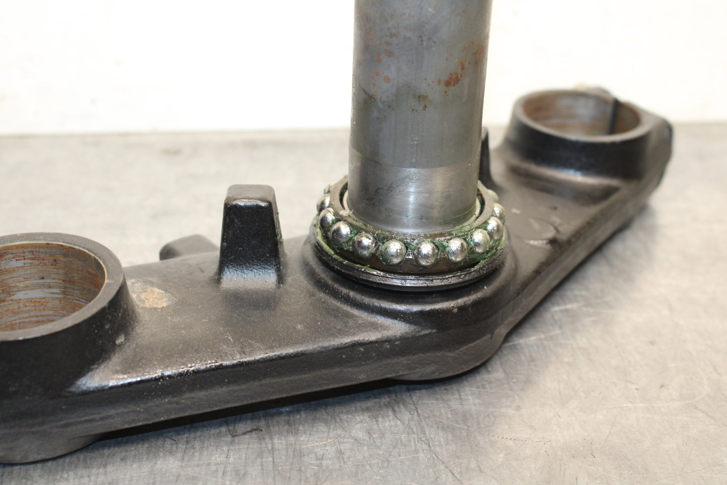 12-17 KAWASAKI NINJA 650 FRONT FORKS CLAMP LOWER TRIPLE TREE STEM BB129