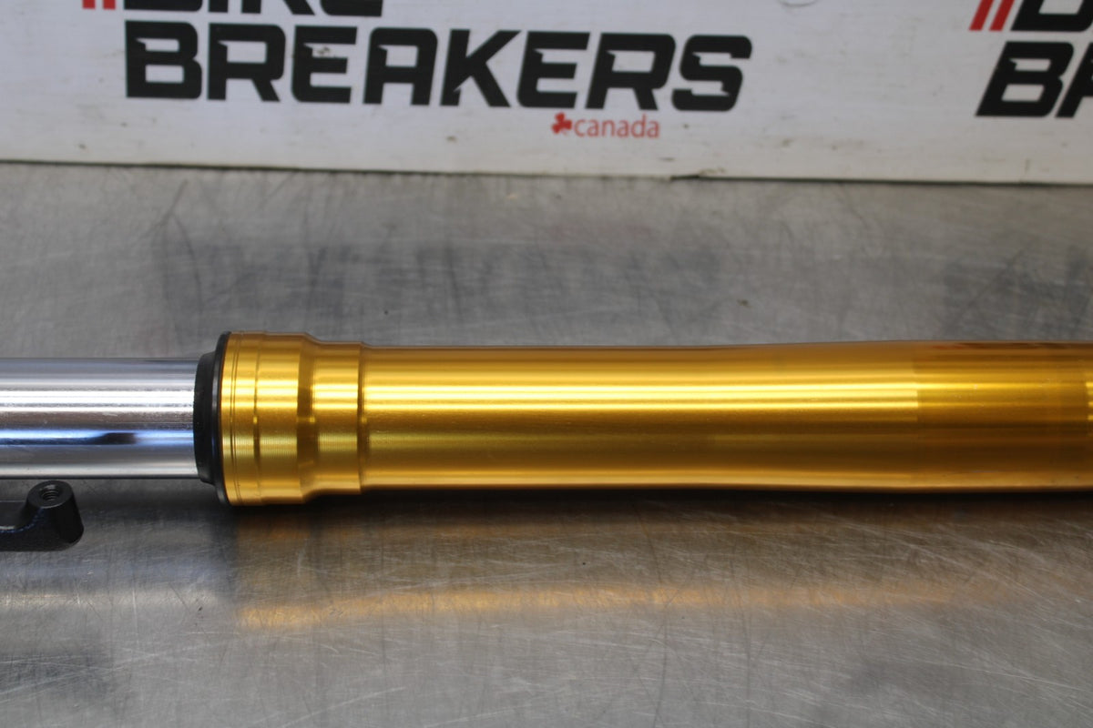 24 KAWASAKI NINJA ZX6R ZX636 ABS 40TH ANNIVERSARY RIGHT FRONT FORK SHOCK BB911
