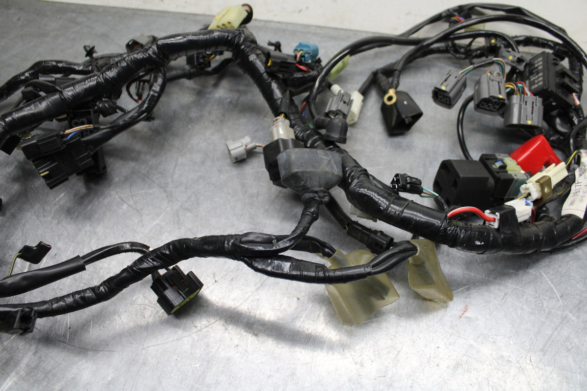 13-17 KAWASAKI NINJA 300 MAIN ENGINE WIRING HARNESS MOTOR WIRE LOOM BB128