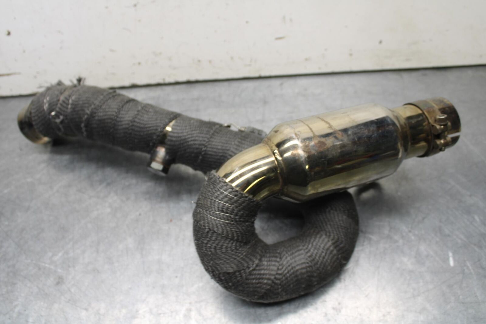 11-12 KAWASAKI Z1000 YOSHIMURA EXHAUST MIDPIPE MID MIDDLE PIPE BB636