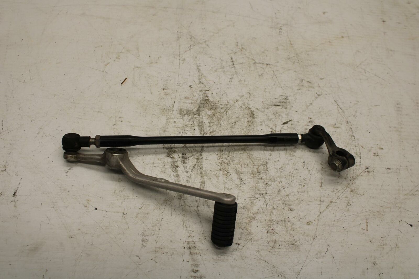 08-17 YAMAHA YZF R6 SHIFTER LINKAGE SHIFT LINK PEDAL BB354