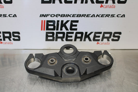 09-15 YAMAHA FZ6R FORKS UPPER TRIPLE TREE CLAMP BB161