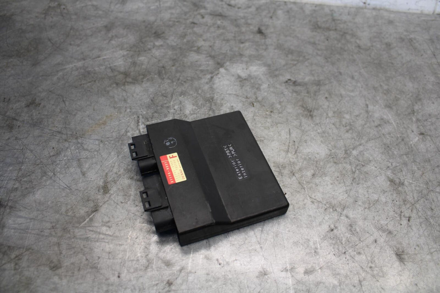 09-12 KAWASAKI NINJA ZX6R ECU COMPUTER CONTROLLER UNIT BLACK BOX ECM CDI  BB544