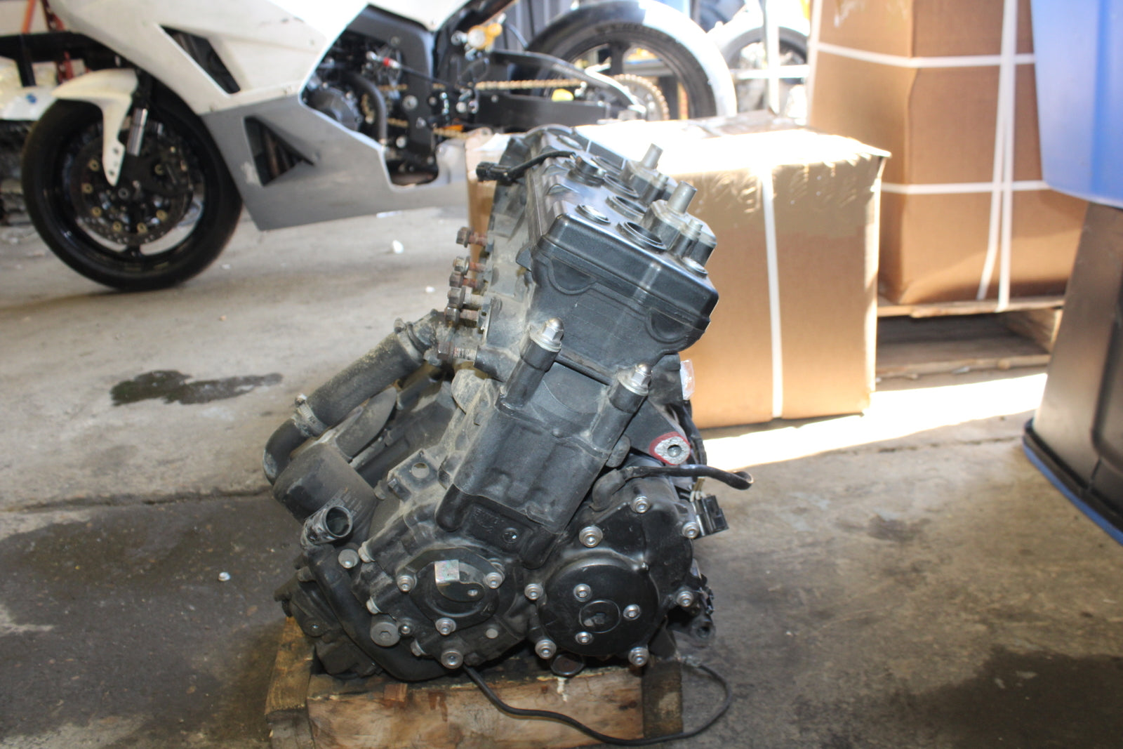 07-08 YAMAHA YZF R1 ENGINE MOTOR BB160