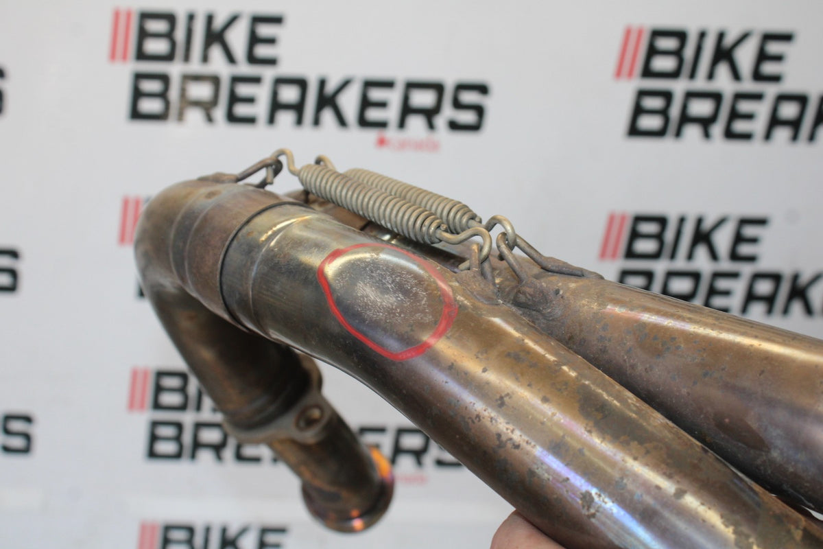 24 APRILIA TUONO V4 1100 FACTORY ABS EXHAUST HEADER PIPES MANIFOLD BB887