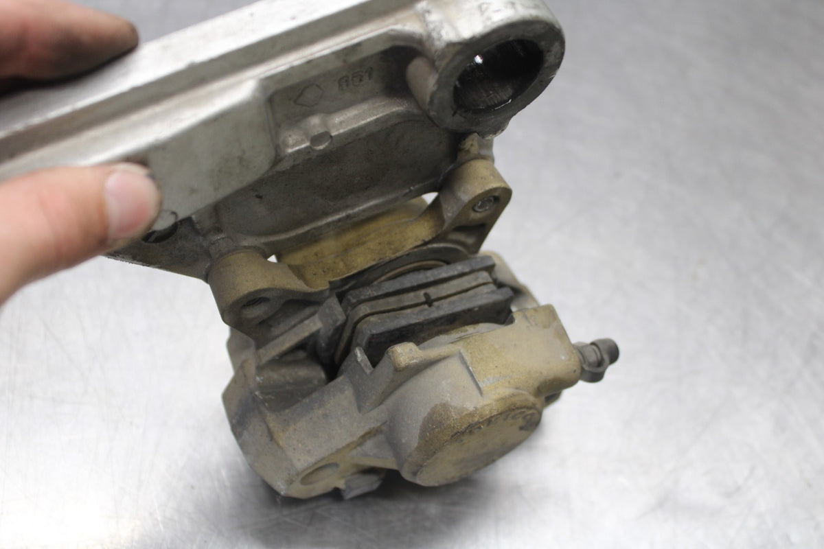 00-05 KAWASAKI NINJA ZX12R REAR BACK BRAKE CALIPER W MOUNT BRACKET BB892