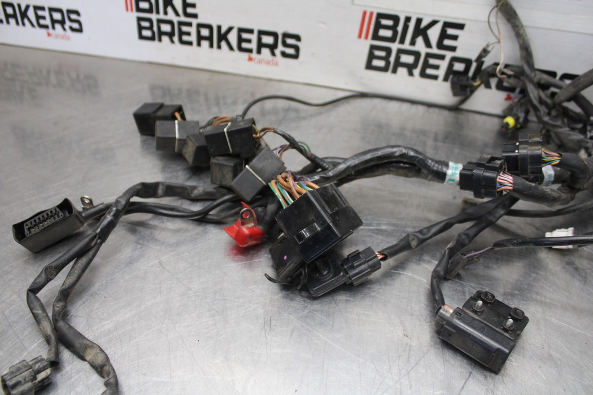 05-08 TRIUMPH SPEED TRIPLE 1050 MAIN ENGINE WIRING HARNESS MOTOR WIRE LOOM BB933
